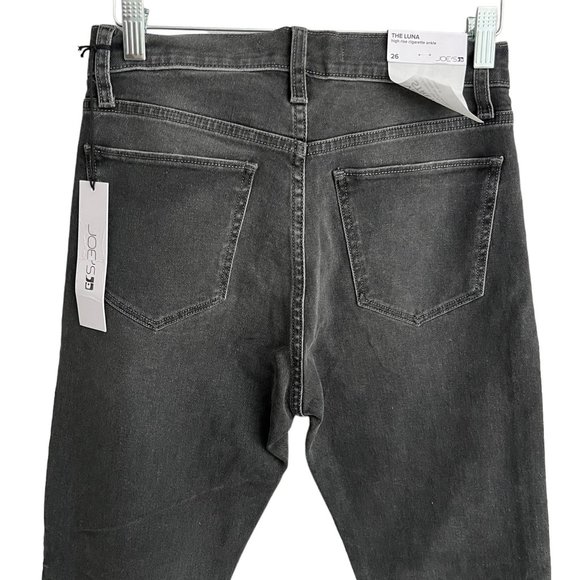 Joe's Jeans The Luna High Rise Cigarette Ankle Chew Hem Denim - Picture 6 of 7